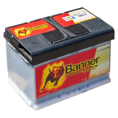 Banner Running Bull EFB Professional 57511 012575110101 akkumulátor, 12V 75Ah 700A J+,EU, magas